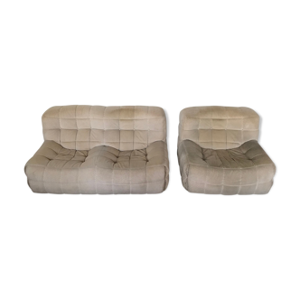 Kashima sofa set by Michel Ducaroy from Ligne Roset 1970