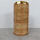 Porte-parapluie vinage en bambou et laiton