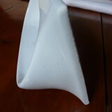 Vintage white bathroom wall shelf