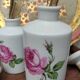 Antique white porcelain bottles