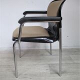 Set of Three Chairs by G. Lange, Germany, 1980s