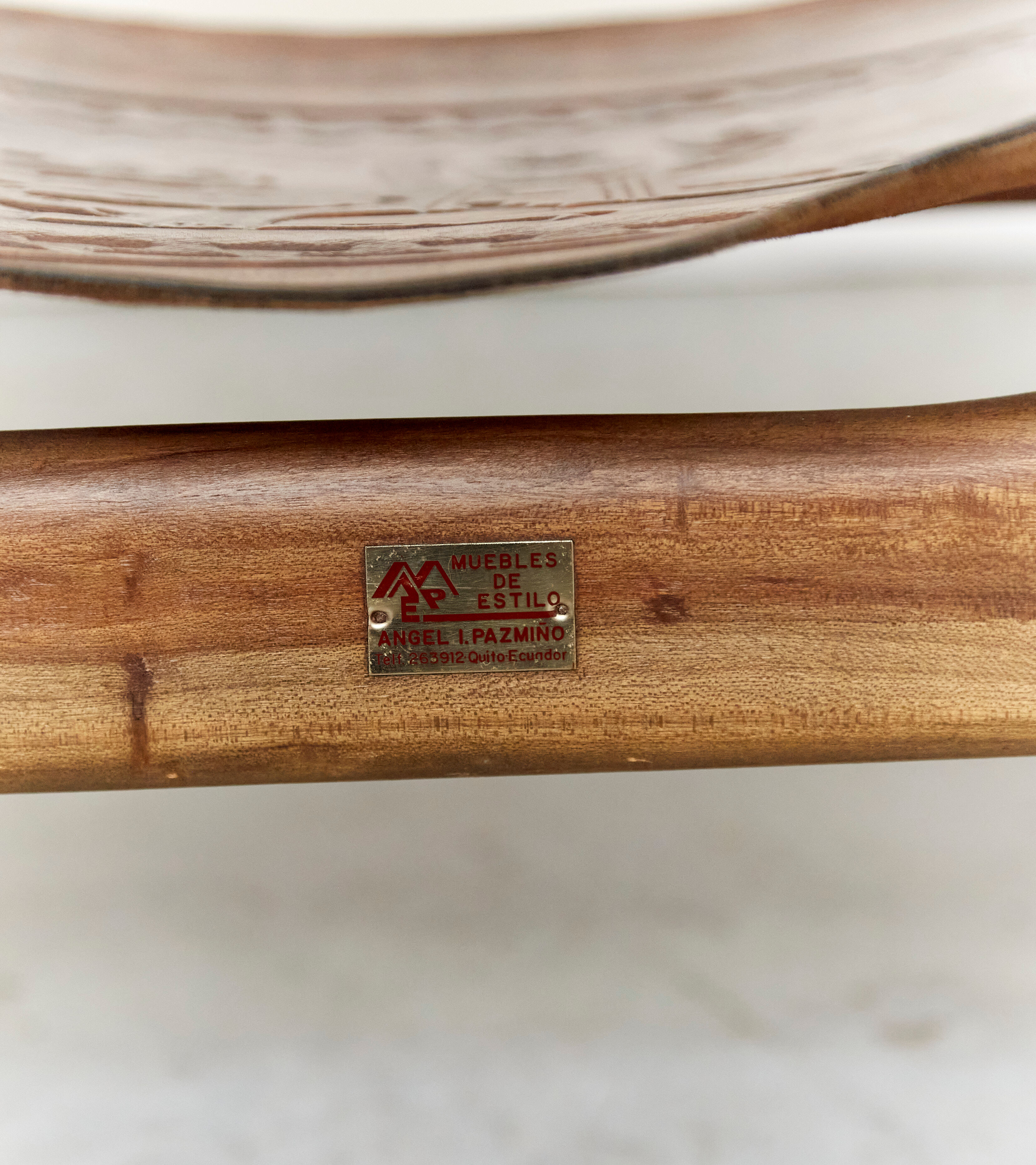 Fauteuil Angel I. Pazmino pour Muebles de Estilo