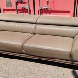 Canape Roche Bobois chocolate Azur 3 places