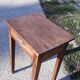 Table d'appoint en bois vintage