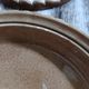 Plat à tarte ancien en barbotine