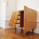 Commode vintage 4 tiroirs 1 porte