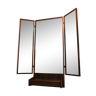 Rosewood Mid-century Modern Danish Triptych / folding dressing Mirror by Melvin Mikkelsen, 1960s