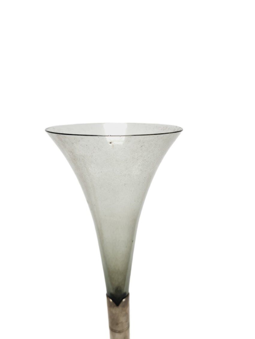 Vase cannelée Art Déco suédoise, années 1930