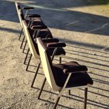 4 Allibert dining room chairs 1970