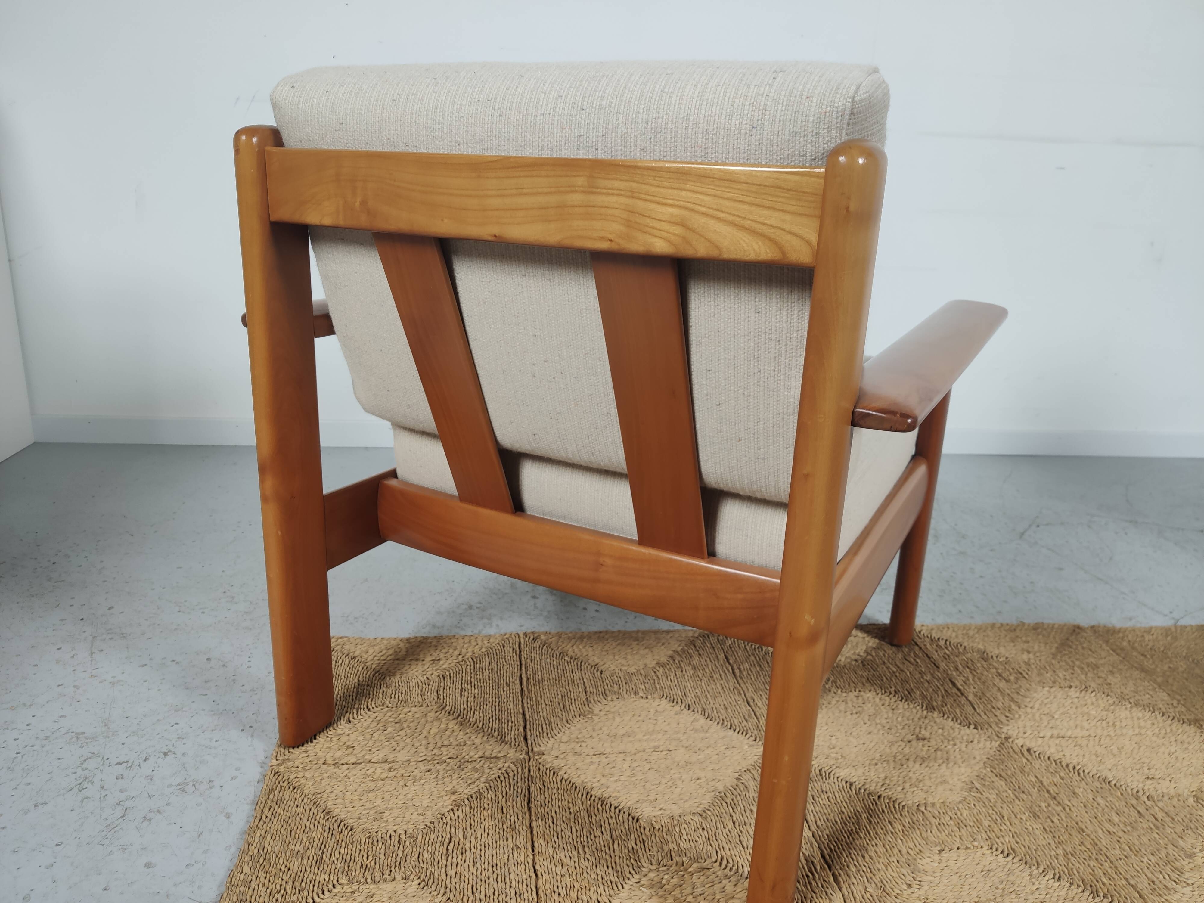 Paire de fauteuils vintage scandinave années 60