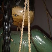 Pantin Pinocchio bois tendre 1970
