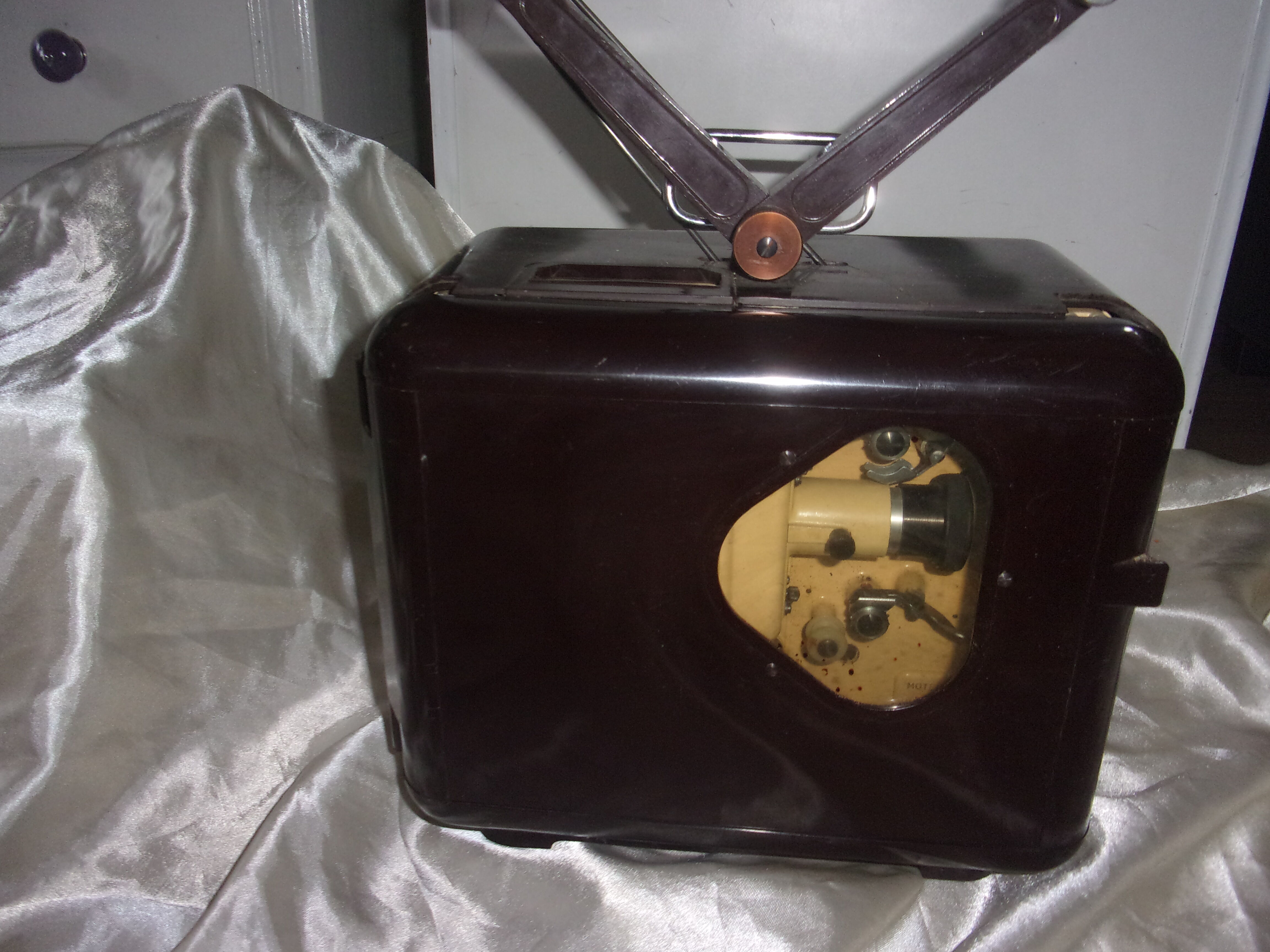 Former Cinéric Ericsson projector, 8mm film