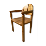 Pine armchair René Daumiller