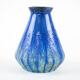Blue ceramic vase, Danish design, 1960s, made in Denmark