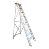 Large all-wood stepladder