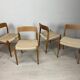 Teak chairs model 75 Niels Moller