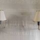 Double light wall sconces in gilded brass and gun barrel - 1950s/60s