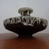 Lava ceramic vase from Silberdistel, Germany, 1970s