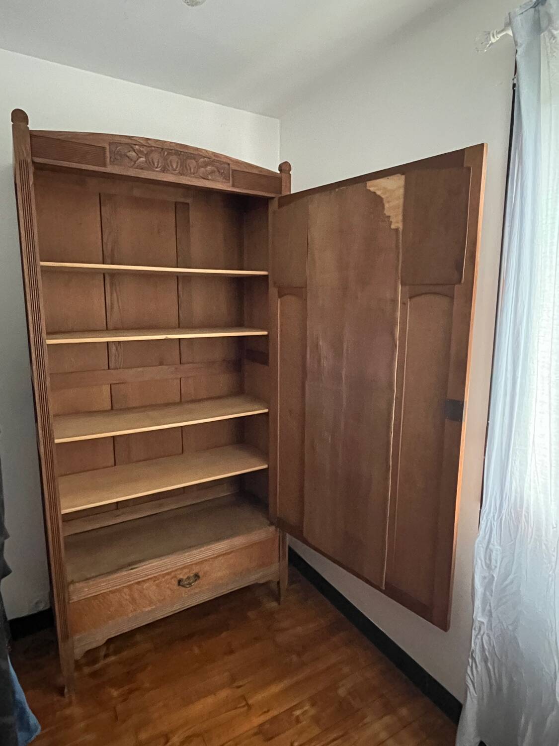 Armoire Ancienne Porte Miroitée