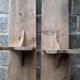 Paire de bancs rustiques 265 cm