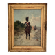 Raoul Arus (1848-1921) – Horse Grenadier – Oil on panel – 19th century