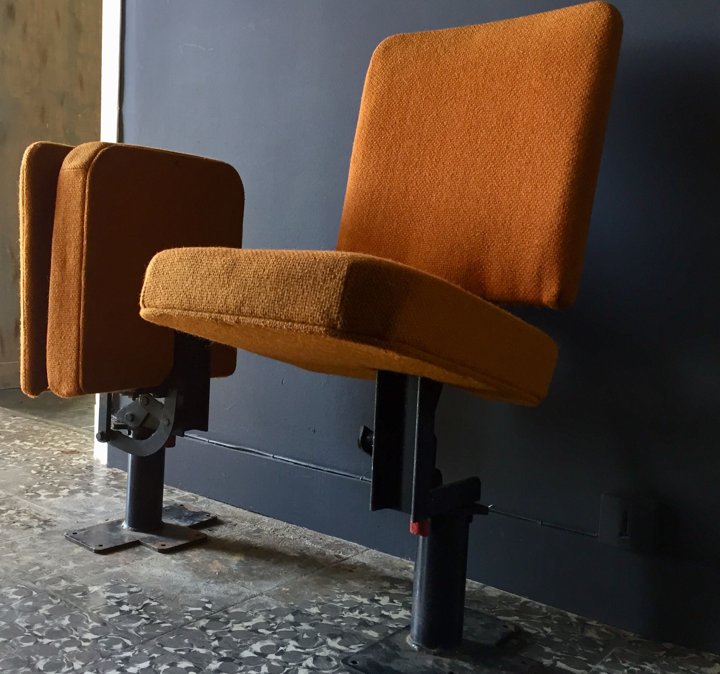 Lot of cinema seats 1960