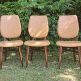 Set of 5 vintage chairs from the 50s