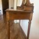 Antique dresser with pink marble.