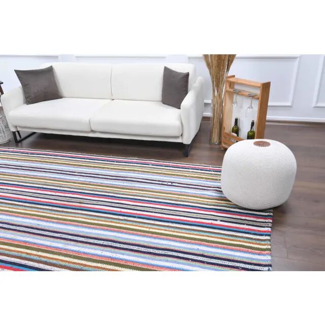 Vintage Turkish Oushak Handmade Wool Cotton Beige Kilim Area Rug 161x323