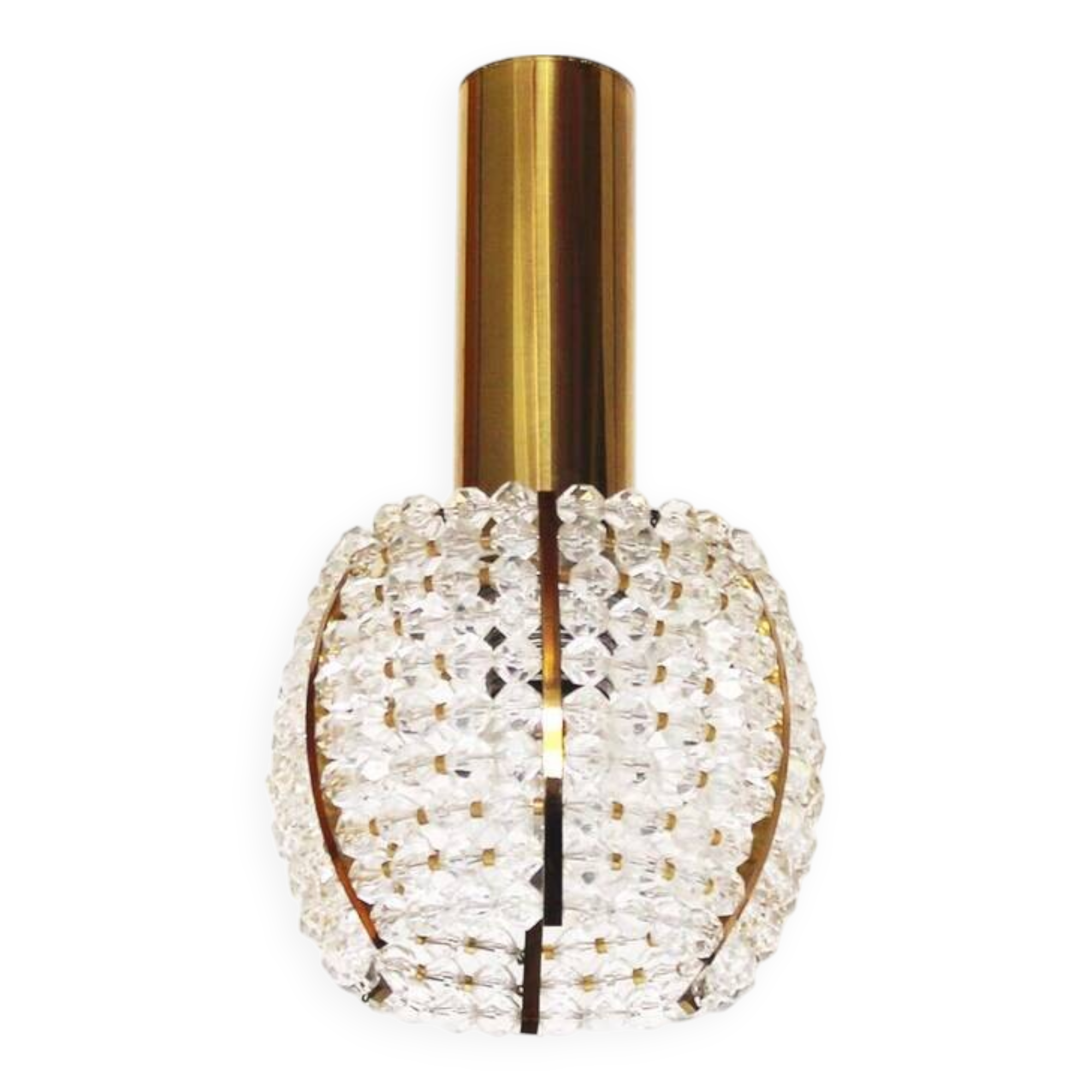 Petit Vintage pendant chandelier by Emil Stejnar for Rupert Nikoll