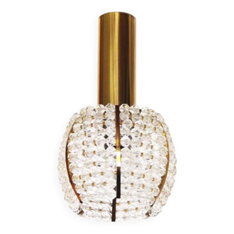 Petit Vintage pendant chandelier by Emil Stejnar for Rupert Nikoll