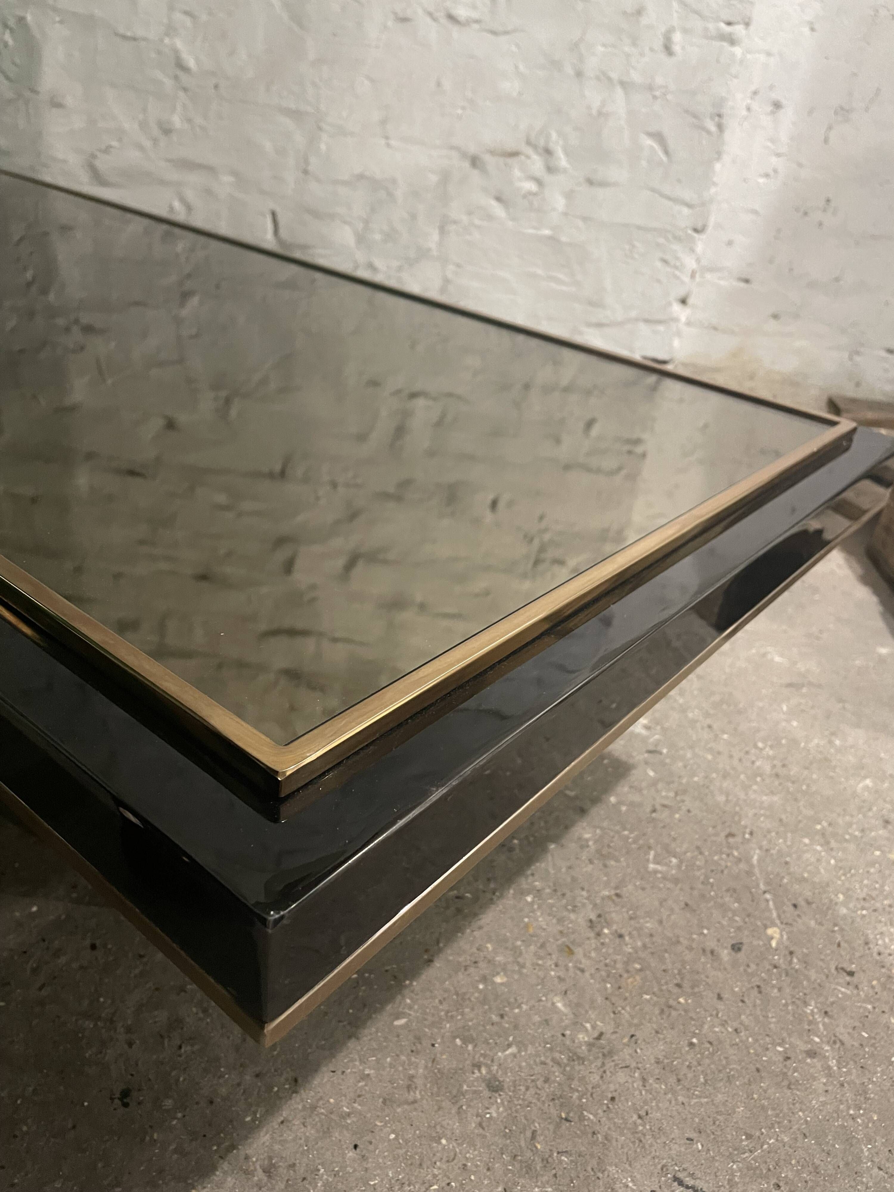 Belgo chrome coffee table by Roger Vanhevel, 1970s.