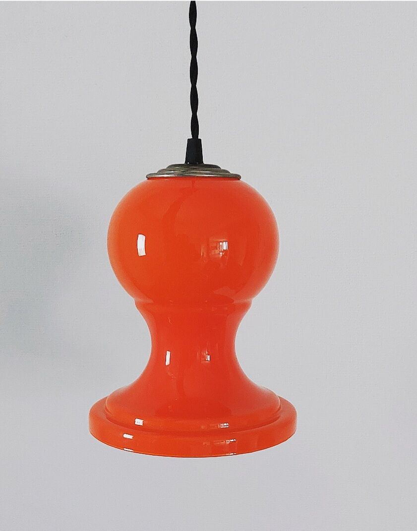 Orange vintage walkway