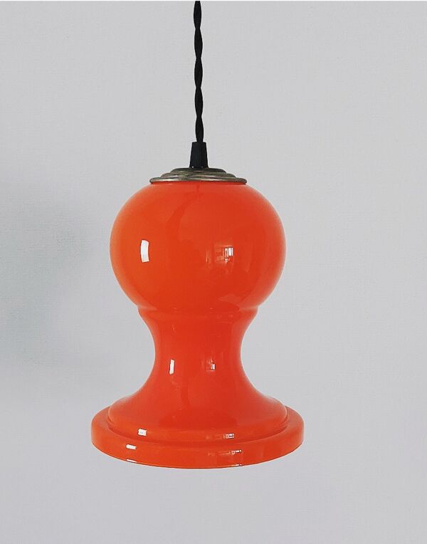 Baladeuse vintage orange