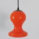 Baladeuse vintage orange