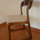 Suite de 4 chaises traineau Baumann