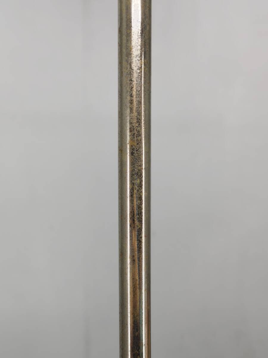 Art Deco Nickel and Glass Chandelier, 1930s