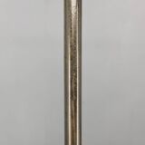 Art Deco Nickel and Glass Chandelier, 1930s