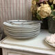 Vintage flat plates made in France Digoin