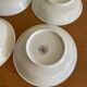 La S. Marco silver-plated metal and porcelain dessert service