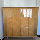 Elm magnifying cabinet