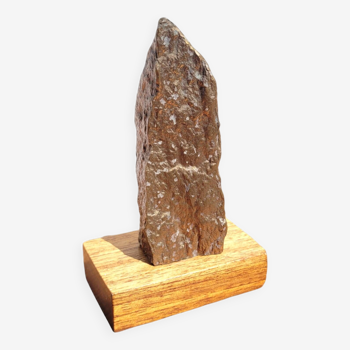 Sculpture of a large Menhir on a base