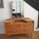Compass foot dressing table from the 50s