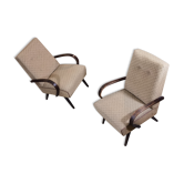 Pair of chairs Type 53 Jaroslav Smidek for Ton