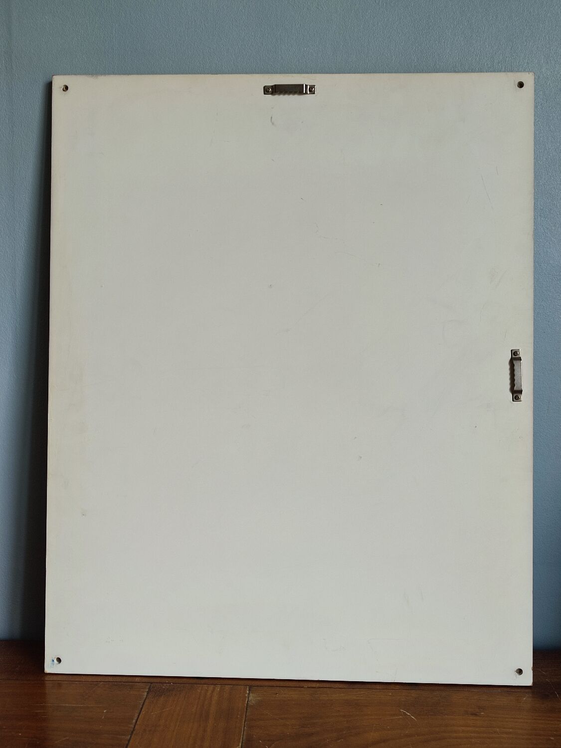 Set of three paintings by Anne Salaün.