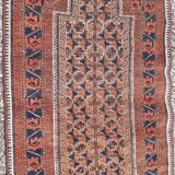 Hand knotted wool rug 76x117cm