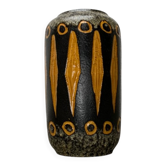 Vase de sol brutaliste en poterie ouest-allemande WGP du milieu du siècle de Scheurich, années 1960
