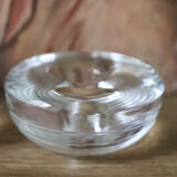 Bougeoirs vintage en verre années 1970 Finlande