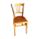 Bistro Chair with rosette/vintage years 40-50