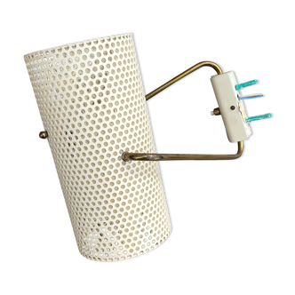 Openwork metal wall lamp